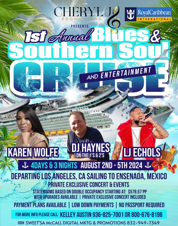 Revised FINAL - CHERYL J - 1ST ANNUAL BLUES SS CRUISE 2024